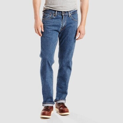 Levi's Men's 505 Straight Regular Fit Jeans