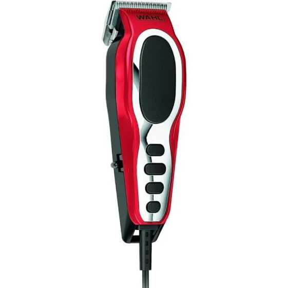 WAHL Close Cut Pro Haarschneidemaschine automatisches Schrfen der Klinge 6 Kmme Rot
