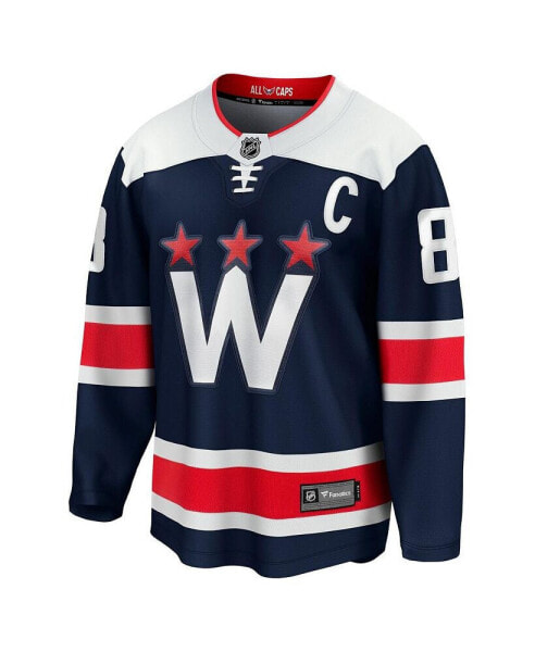 Men's Alexander Ovechkin Navy Washington Capitals Alternate Premier Breakaway Player Jersey