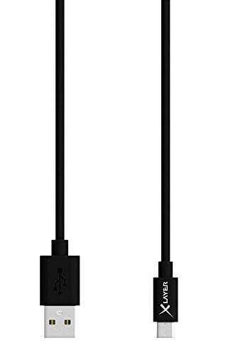 Xlayer 210569 - 1.2 m - Lightning - USB A - Male - Male - Black