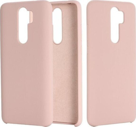 ETUI SILICONE CASE XIAOMI MI NOTE 10 JASNORÓŻOWY standard