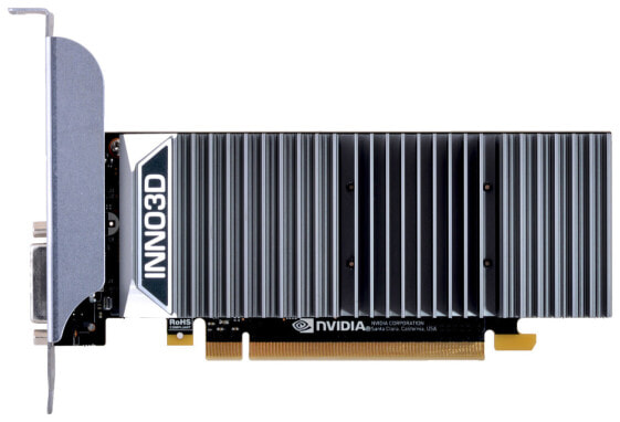 Inno3D N1030-1SDV-E5BL - GeForce GT 1030 - 2 GB - GDDR5 - 64 bit - 4096 x 2160 pixels - PCI Express 3.0