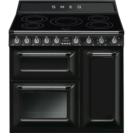 SMEG Victoria TR93IBL2 90cm Vitroceramic Kitchen With Oven 5 burners