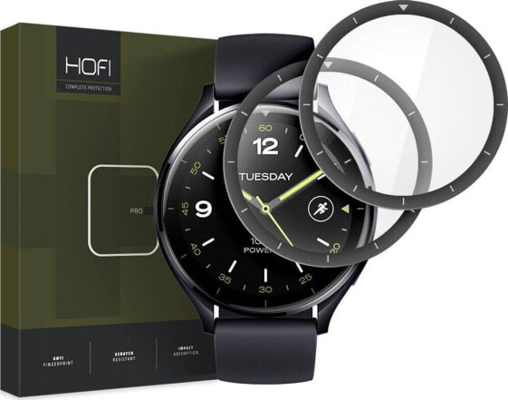 Hofi SZKŁO HYBRYDOWE HOFI HYBRID PRO+ 2-PACK XIAOMI WATCH 2 BLACK