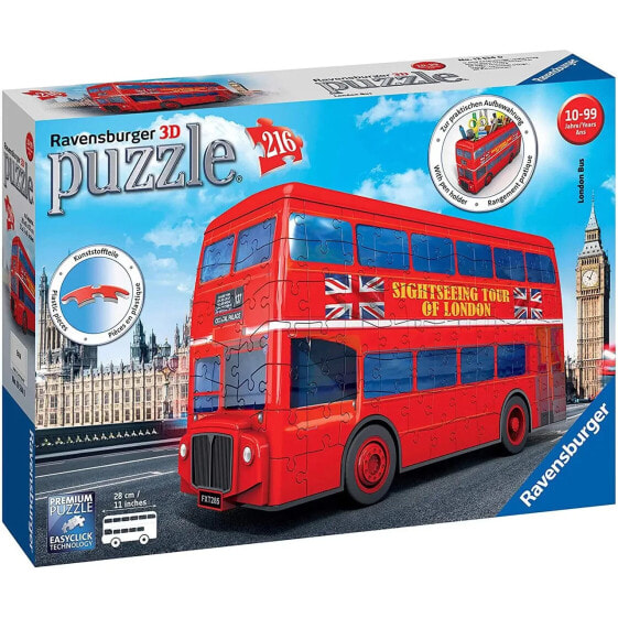 3D Puzzle London Bus 216 Teile