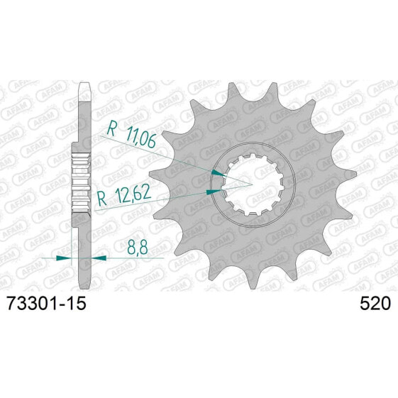 AFAM 73301 front sprocket