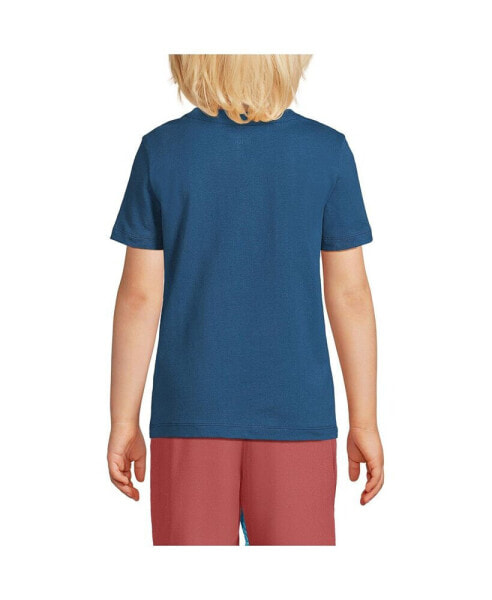 Футболка для малышей Lands' End Boys Short Sleeve Graphic Tee