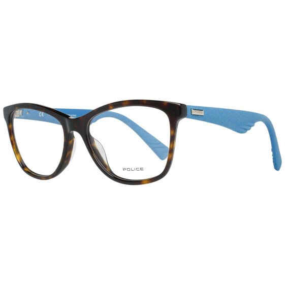 Police Brille VPL414 722Y 52 Damen Braun 140mm