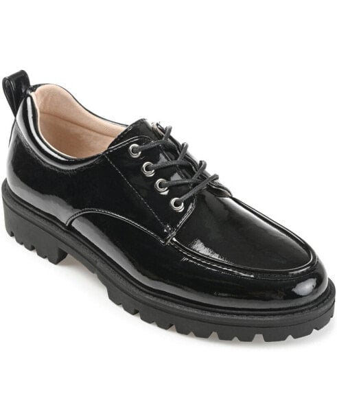 Women's Zina Lace Up Lug Sole Oxfords