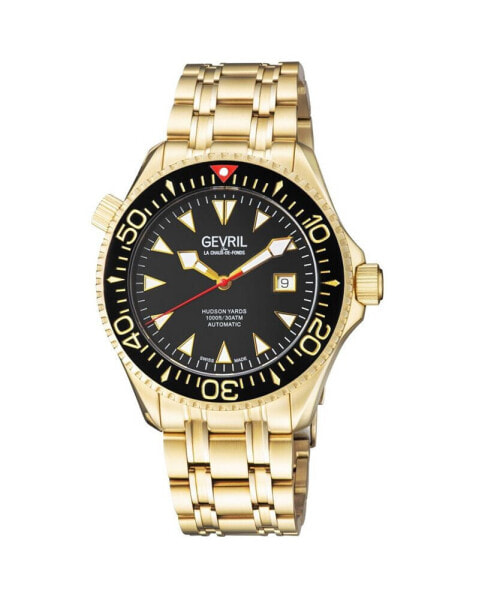 Men's Hudson Yards 48804 Swiss Automatic Bracelet Watch 45 mm