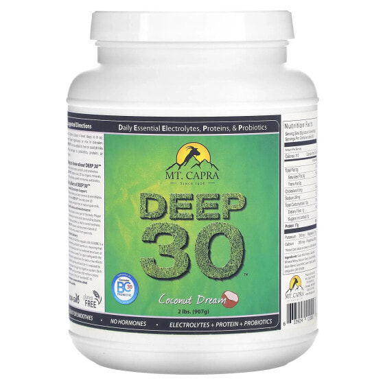 Протеин животный Mt. Capra Deep² 30, Клубника Splash, 2 фунта (907 г)