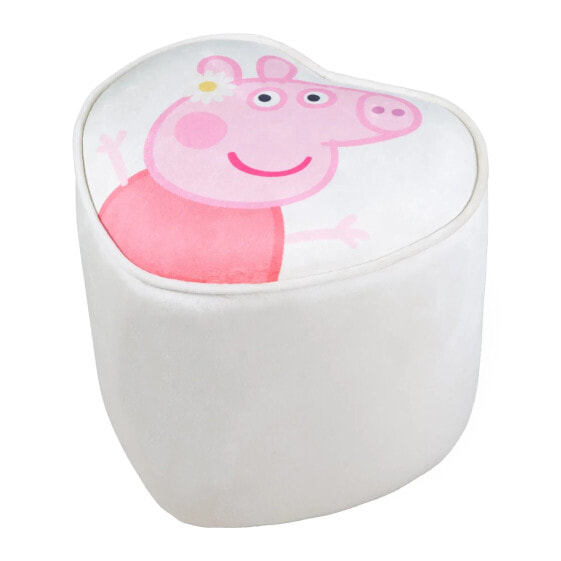 Kinderhocker in Herzform Peppa Pig