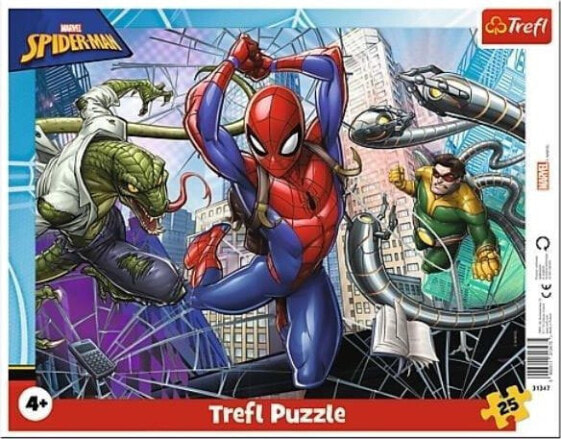 Trefl Puzzle 25 szt. Odważny Spiderman (31347)