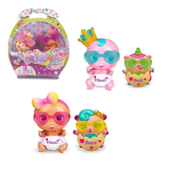 Кукла сумочка FAMOSA Super Mini Beast Friends Pack