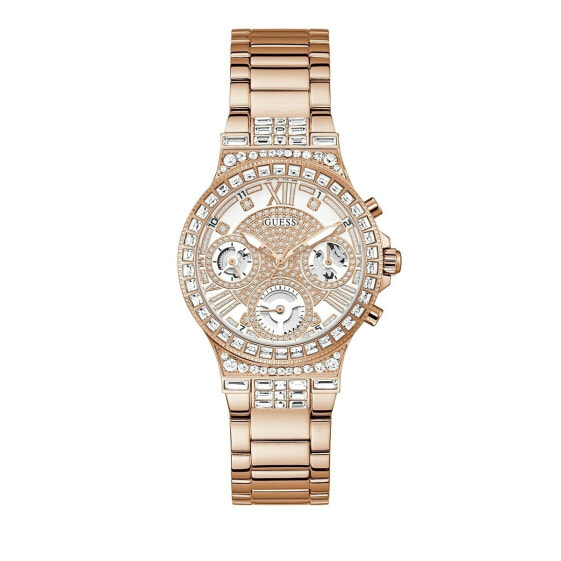 Guess Damen Armbanduhr Moonlight roségold GW0320L3 36 mm