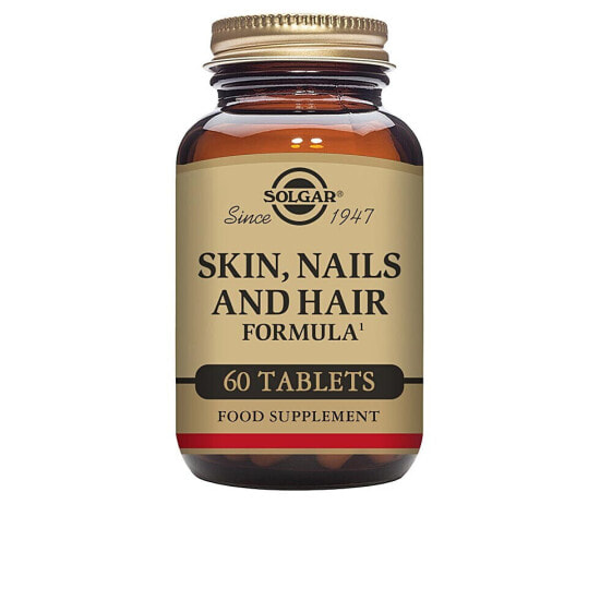 Биодобавка Solgar Формула для волос, кожи и ногтей 60 таблеток