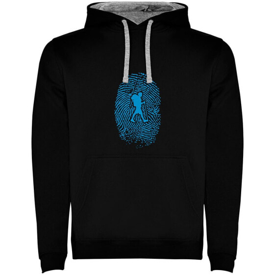 KRUSKIS Hiker Fingerprint Two-Colour hoodie