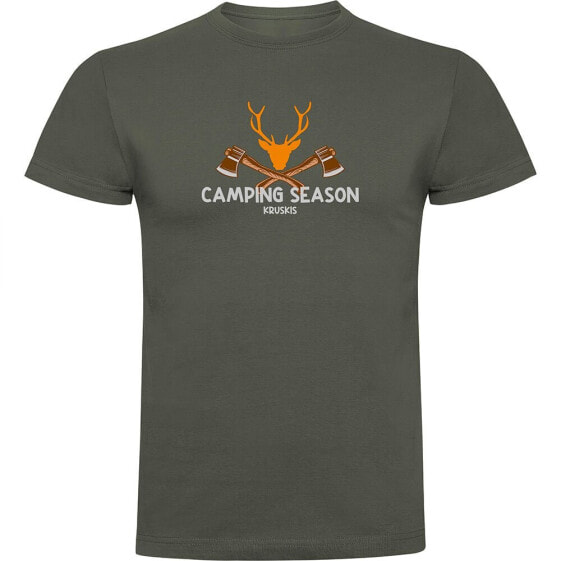 KRUSKIS Camping Season short sleeve T-shirt