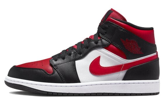 Кроссовки Jordan Air Jordan 1 mid "bred toe" 554724-079