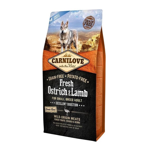 CARNILOVE Canine Adult Small Fresh Ostrich Lamb 6kg