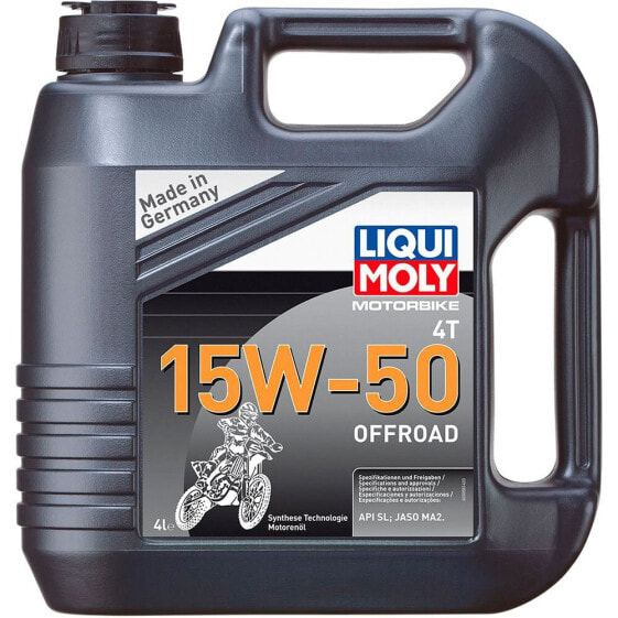 LIQUI MOLY 4T Offroad 15W50 Synthetic Technology 4L Motor Oil