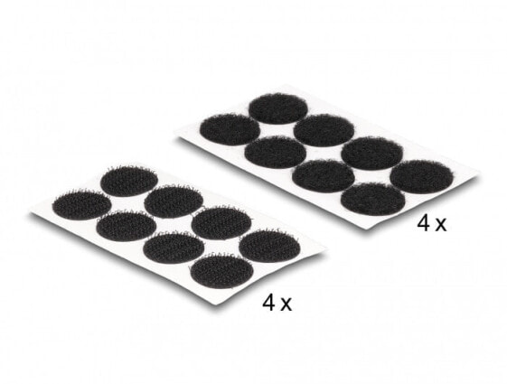 Delock 19088 - Mounting pad - Black - 20 mm - Polybag