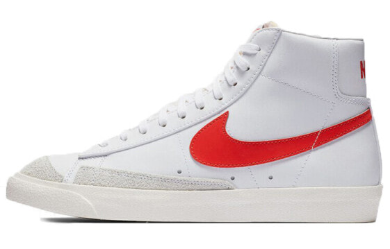 Кроссовки Nike Blazer Mid 77 Habanero Red (Белый)