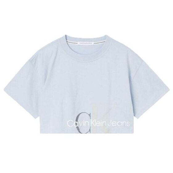 Топ Calvin Klein Jeans Two Tone Cropped