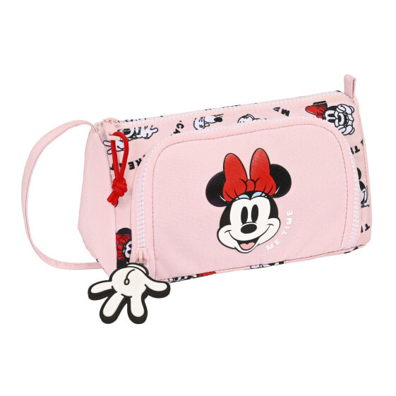 Школьный пенал Minnie Mouse Me time Розовый 20 x 11 x 8.5 cm