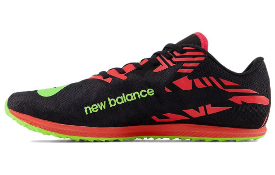 Кроссовки беговые New Balance XC Seven v4 черно-зеленые 男女同款