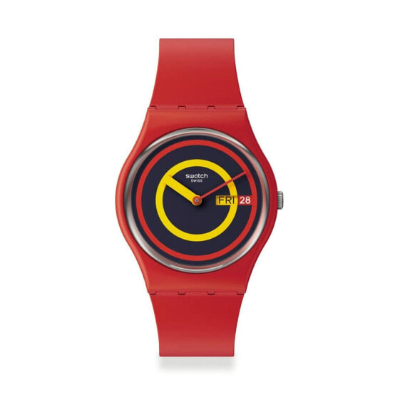 Мужские часы Swatch CONCENTRIC RED (Ø 34 mm)