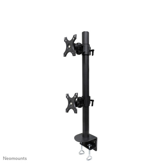 Кронштейн NewStar Monitor Arm для изогнутых экранов - Clamp - 15 кг - 43.2 см (17") - 124.5 см (49") - 100 x 100 мм - Черный