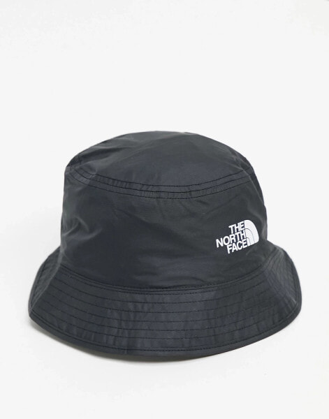 The North Face Sun Stash bucket hat in black