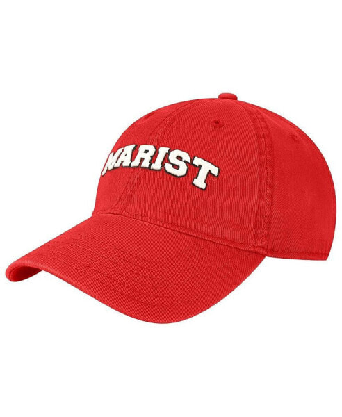 Men's Red Marist Red Foxes The Noble Arch Adjustable Hat