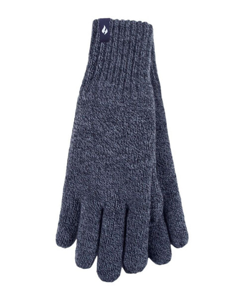 Men's Nevis Solid Flat Knit Gloves