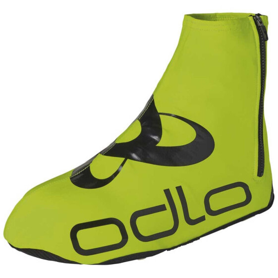Накидки для обуви ODLO Zeroweight ОбувьСкладкиرو ветрозащитные желтые рефлективным принтом