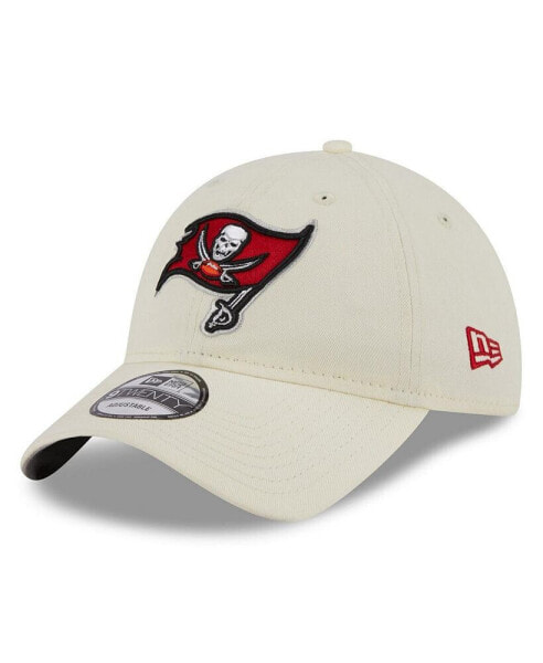 Men's Cream Tampa Bay Buccaneers Core Classic 2.0 9TWENTY Adjustable Hat