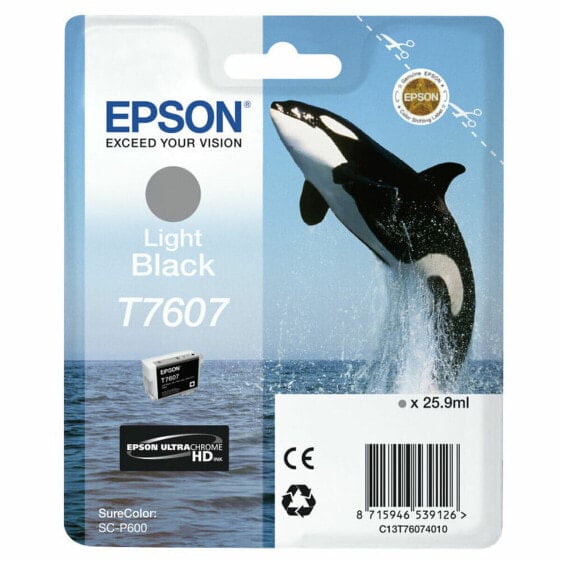 Картридж с оригинальными чернилами Epson C13T76074010 Серый