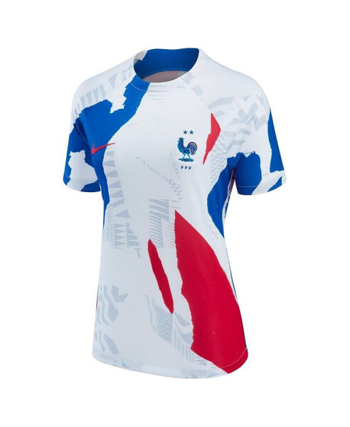 Women's White France National Team 2022 Pre-Match Top