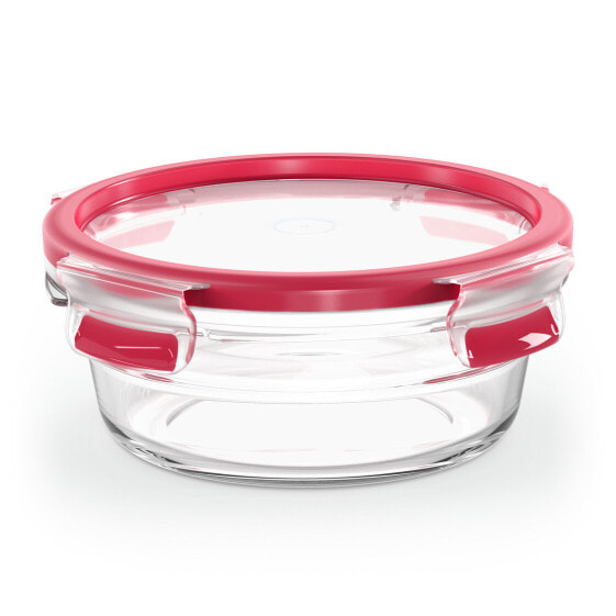 EMSA CLIP & CLOSE N1040300 - Box - Round - 0.6 L - Transparent - Glass - 420 °C