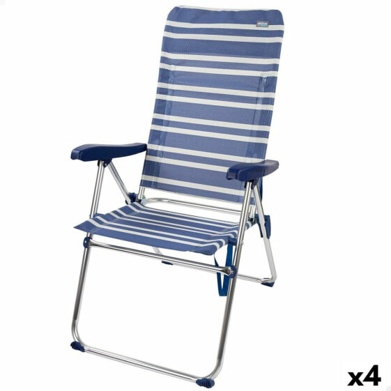 Складной стул Aktive Mykonos 47 x 108 x 66 cm (4 штук)