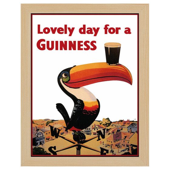 Bilderrahmen Lovely Day for a Guinness