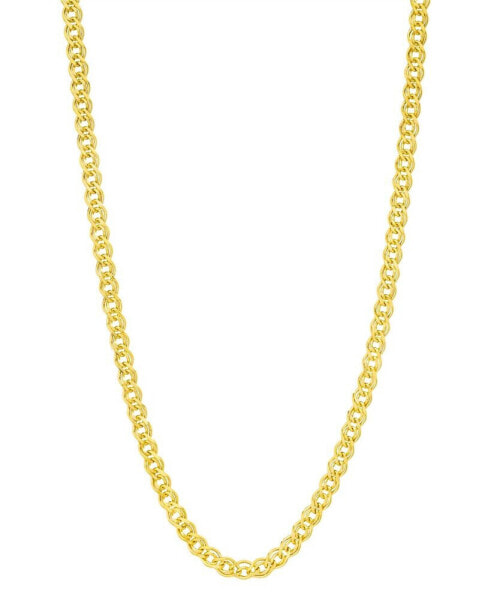 20" Nonna Link Chain Necklace (3-3/4mm) in 14k Gold