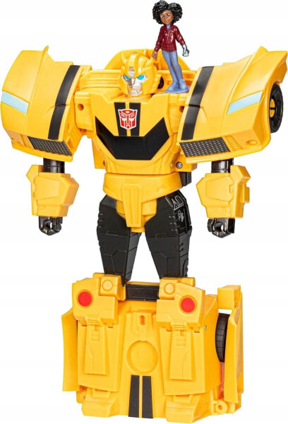 Figurka Hasbro PROMO Transformers EarthSpark Spin Changer Bumblebee i Mo Malto F7662 p4 HASBRO