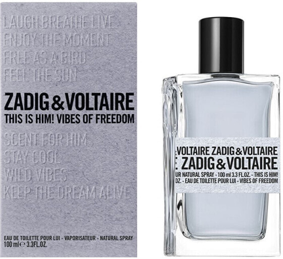 Туалетная вода ZADIG \& VOLTAIRE Charismatic This Is Him! Vibes Of Freedom - EDT