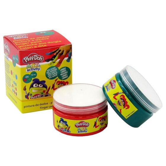 Детские краски для пальцев Play-Doh 2 Цвета 70 мл