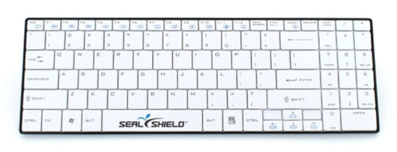 Seal Shield SSKSV099 - Mini - Wired - USB - QWERTZ - White