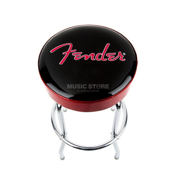 Fender Barstool 30" Red Sparkle Logo