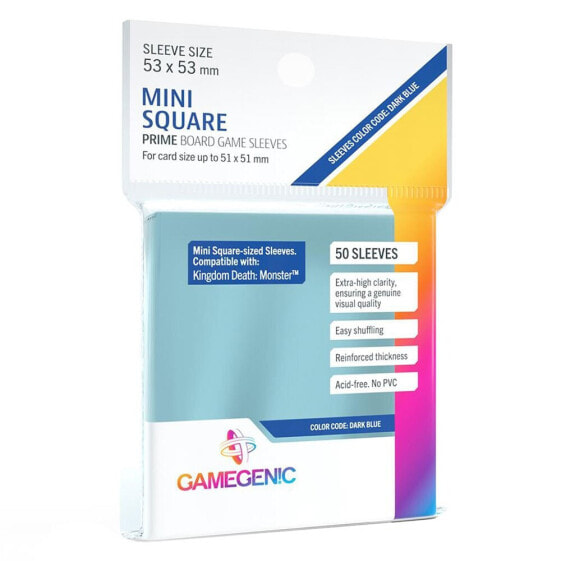 GAMEGENIC Card Sleeves Prime Mini Square-Sized 53x53 mm 50 Units