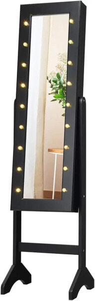 18 LED-Schmuckschrank